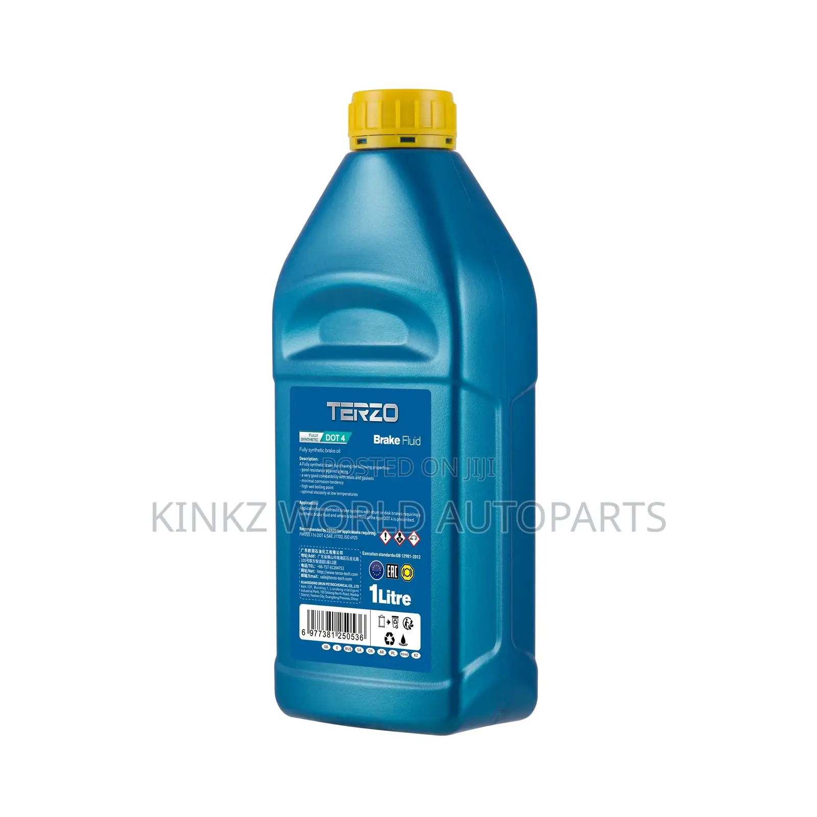 Terzo Atf Brake Fluid Dot 4 Fully Synthetic Brake Fluid 1l.
