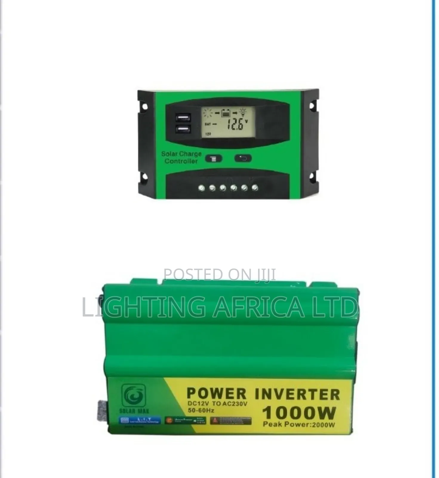 450w Solar + 200ah Battery + 40a Controller+1000w Inverter - 20m Cable