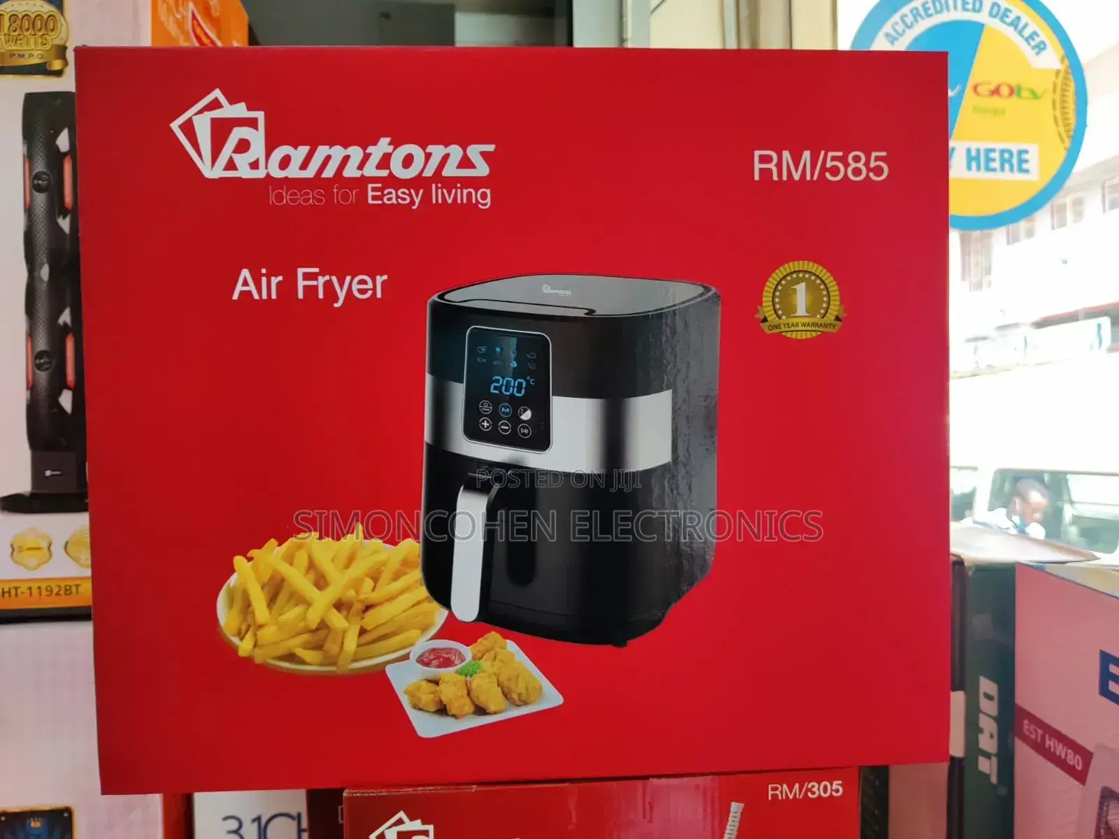 Ramtons Air Fryer Rm/585