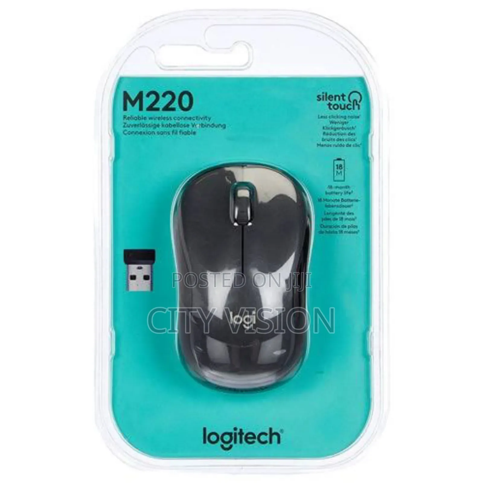 Logitech Mouse M220 Silent, All Colours !!