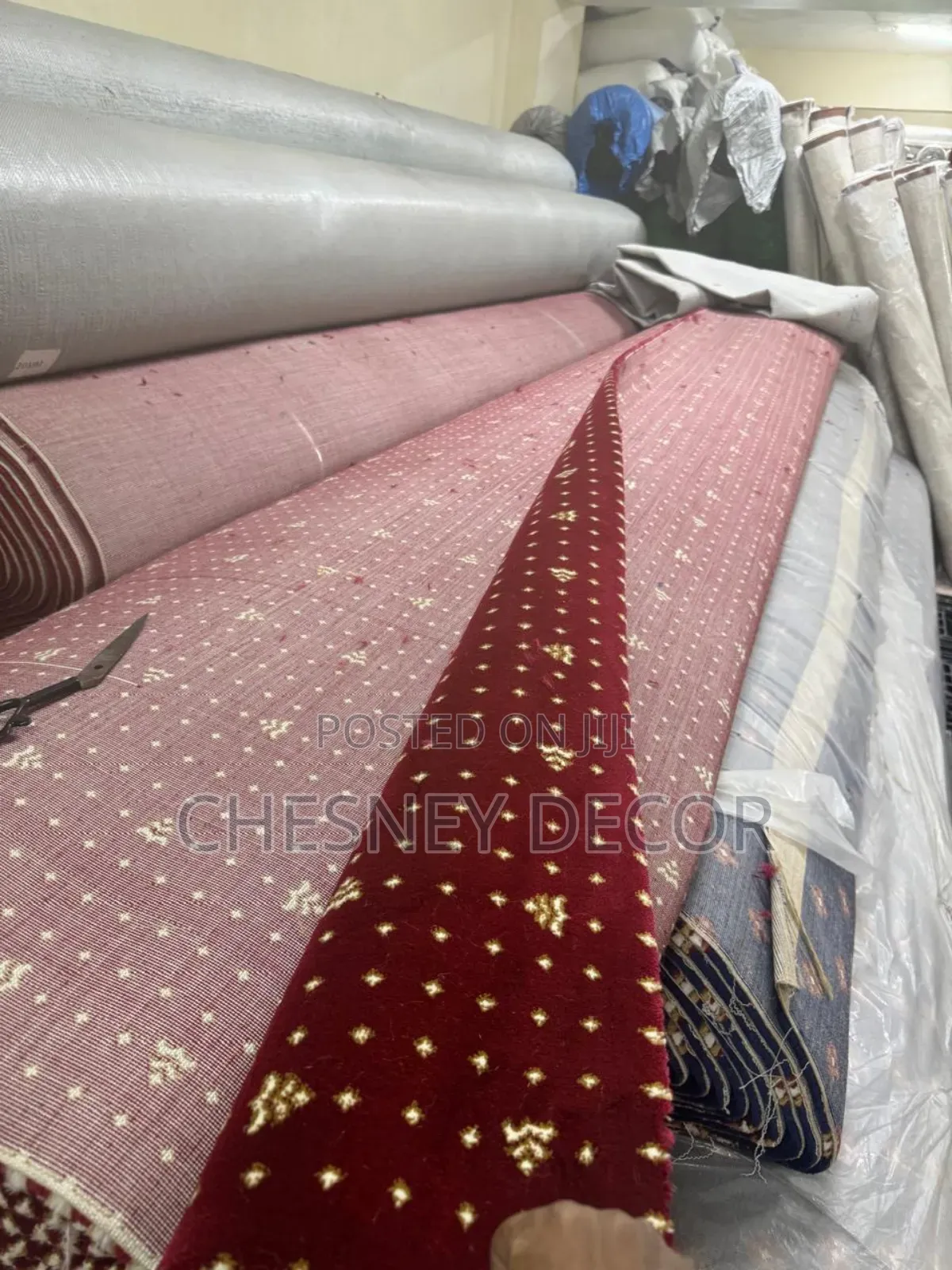Office Maroon Wall to Wall Carpets Executive