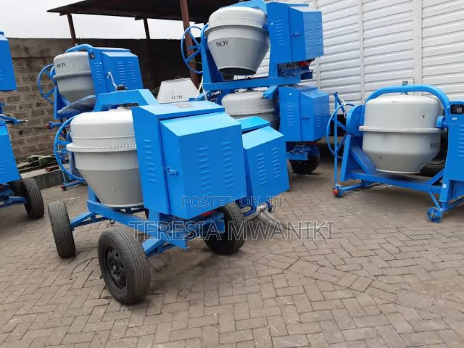 Concrete Mixer  400 Ltrs Drum Capacity