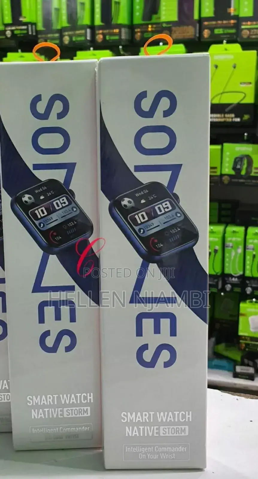 Itel Sones Isw-011 Smart Watch Native Storm