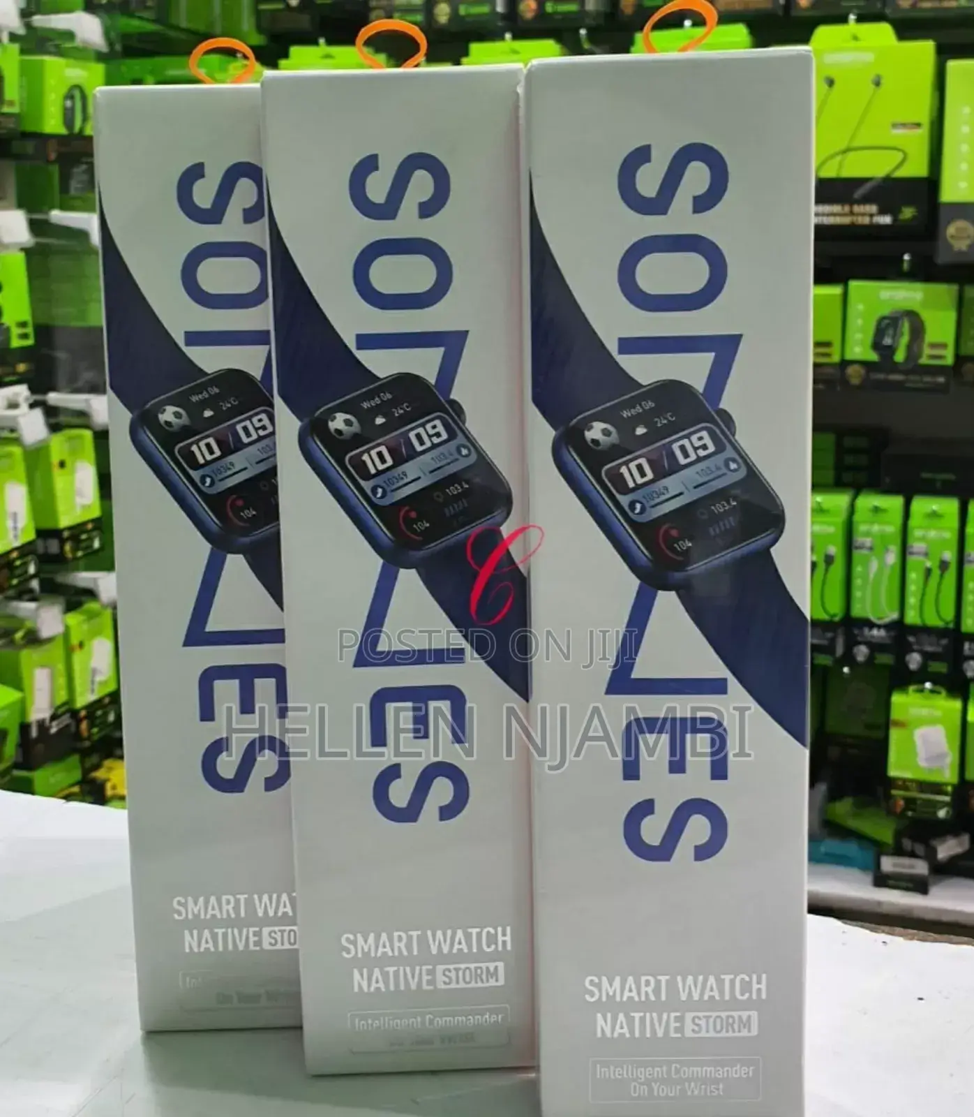 Itel Sones Isw-011 Smart Watch Native Storm