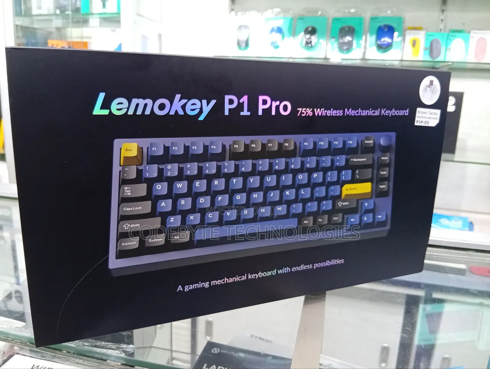 Keychron Lemokey P1 Pro Knob Wireless Mechanical Keyboard