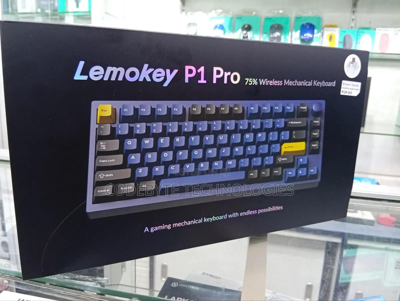 Keychron Lemokey P1 Pro Knob Wireless Mechanical Keyboard
