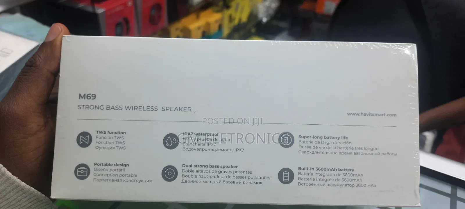Havit M69 Strong Bass Wireless Speaker 69.