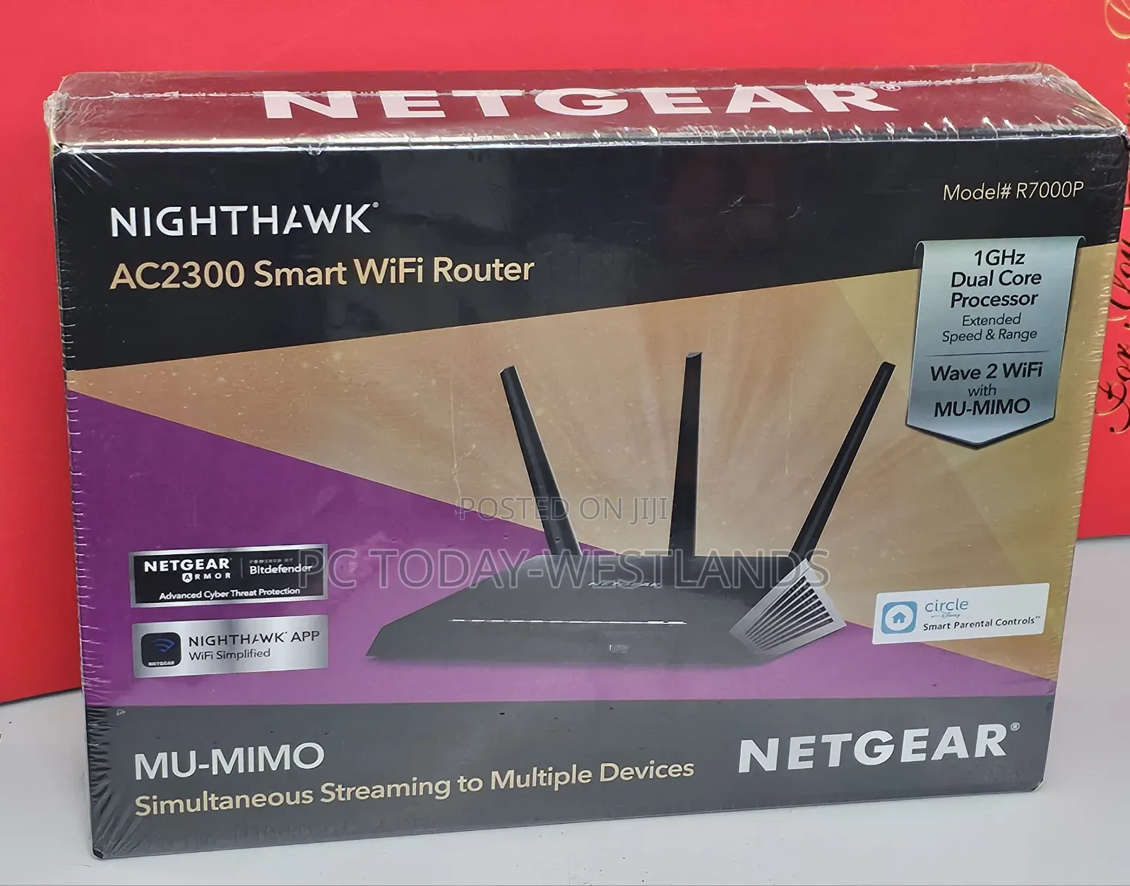 Netgear R7000p Nighthawk Ac2300 Smart Wifi Dual-Band Gigabit