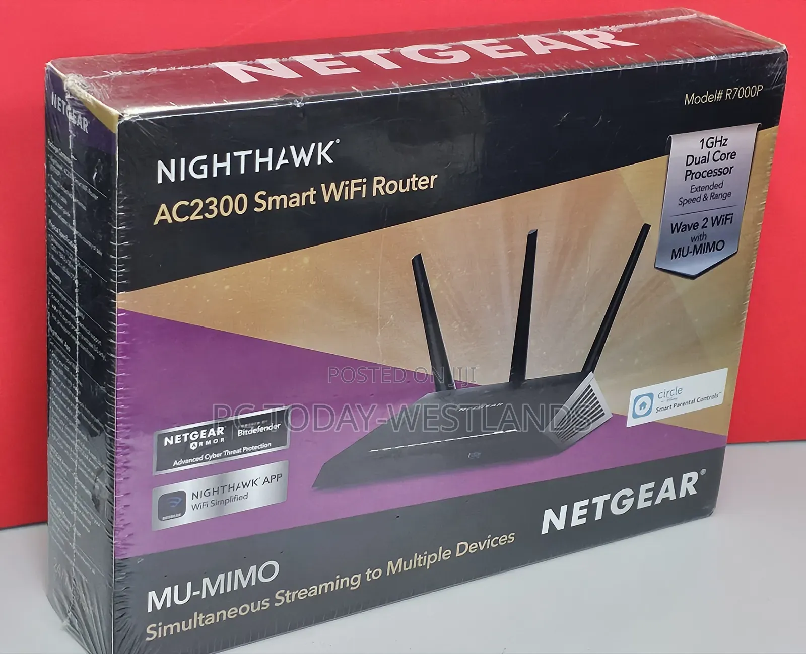 Netgear R7000p Nighthawk Ac2300 Smart Wifi Dual-Band Gigabit