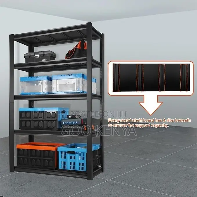 Office Cabinet Metallic Shelving Utility Rack