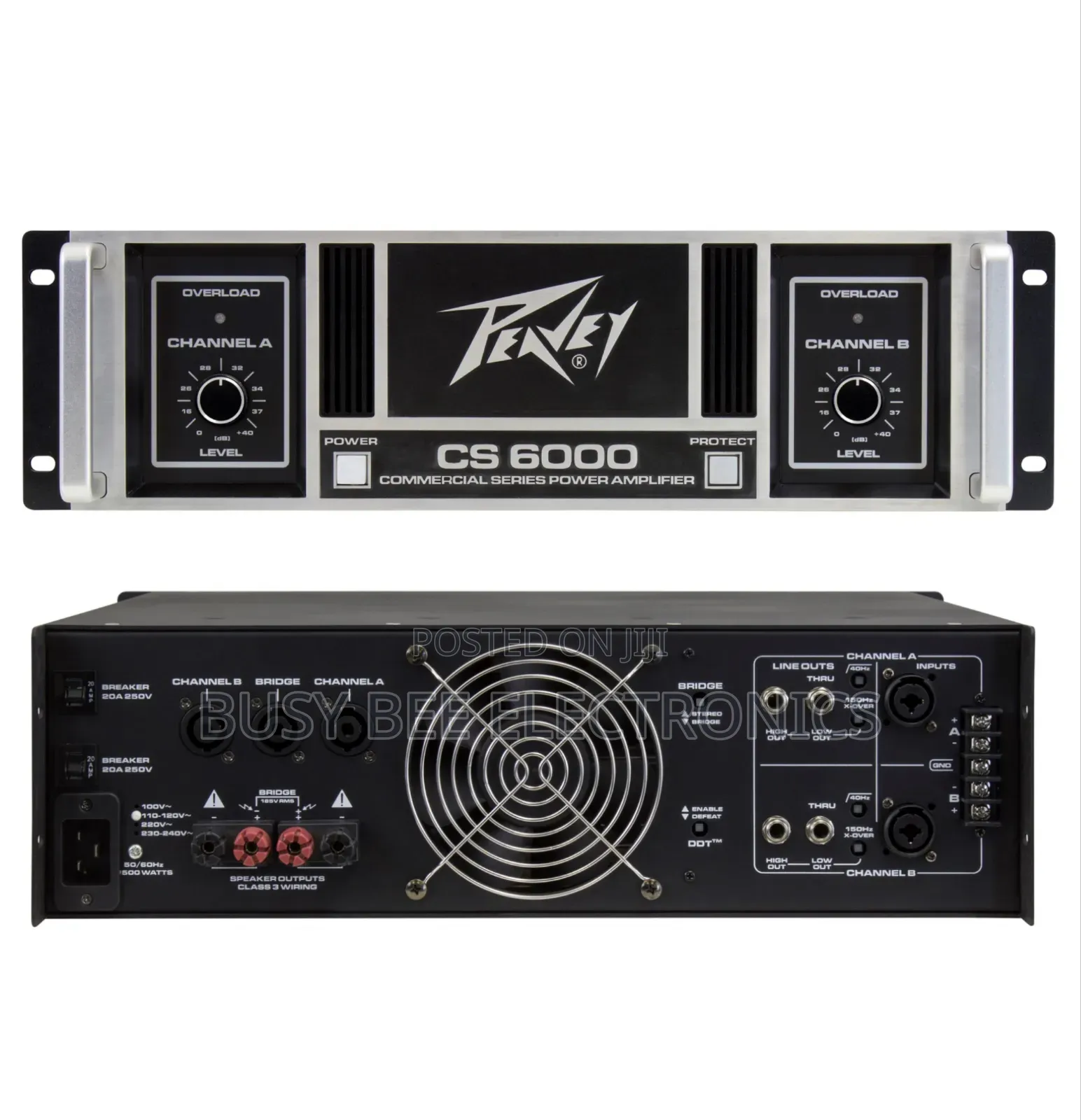 Peavey Cs 6000 Power Amplifier