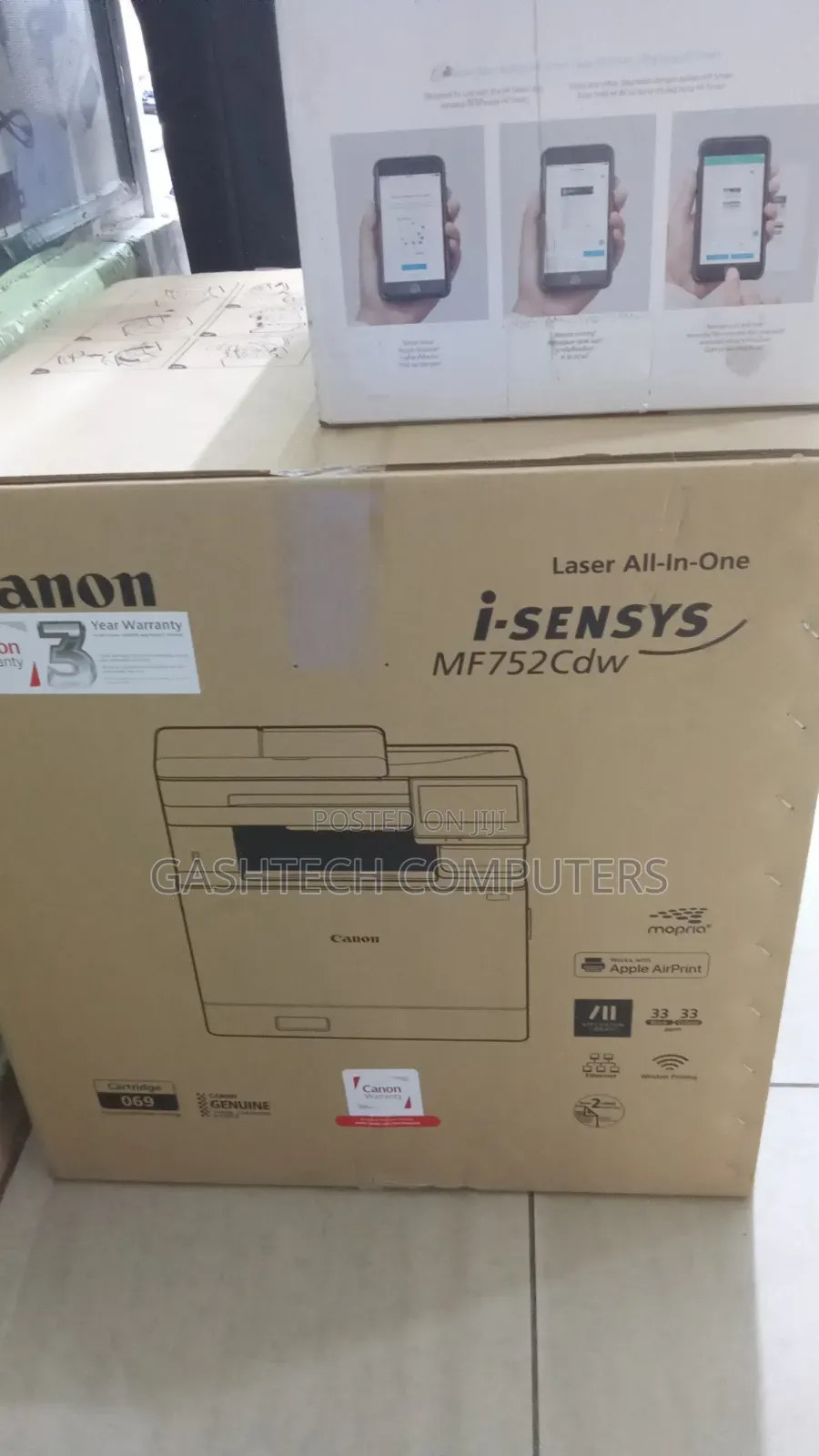 752cdw Canon Isensy MFP Wireless Printer 752cdw