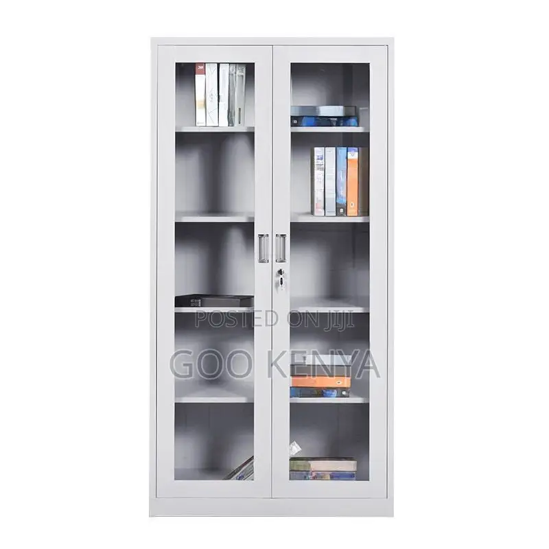 Office Cabinet ; Full-Glass Display Steel Cabinet