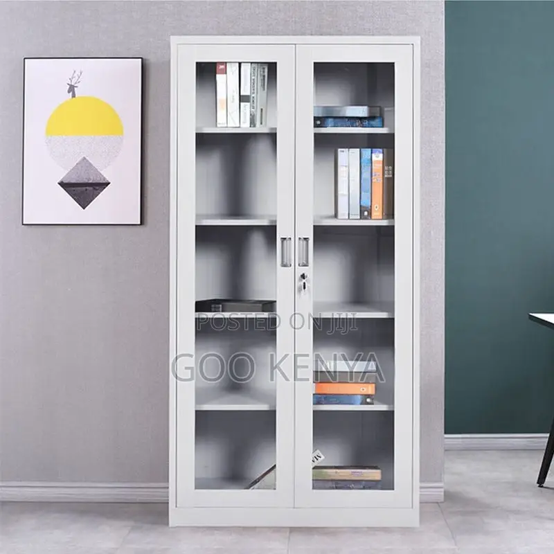 Office Cabinet ; Full-Glass Display Steel Cabinet