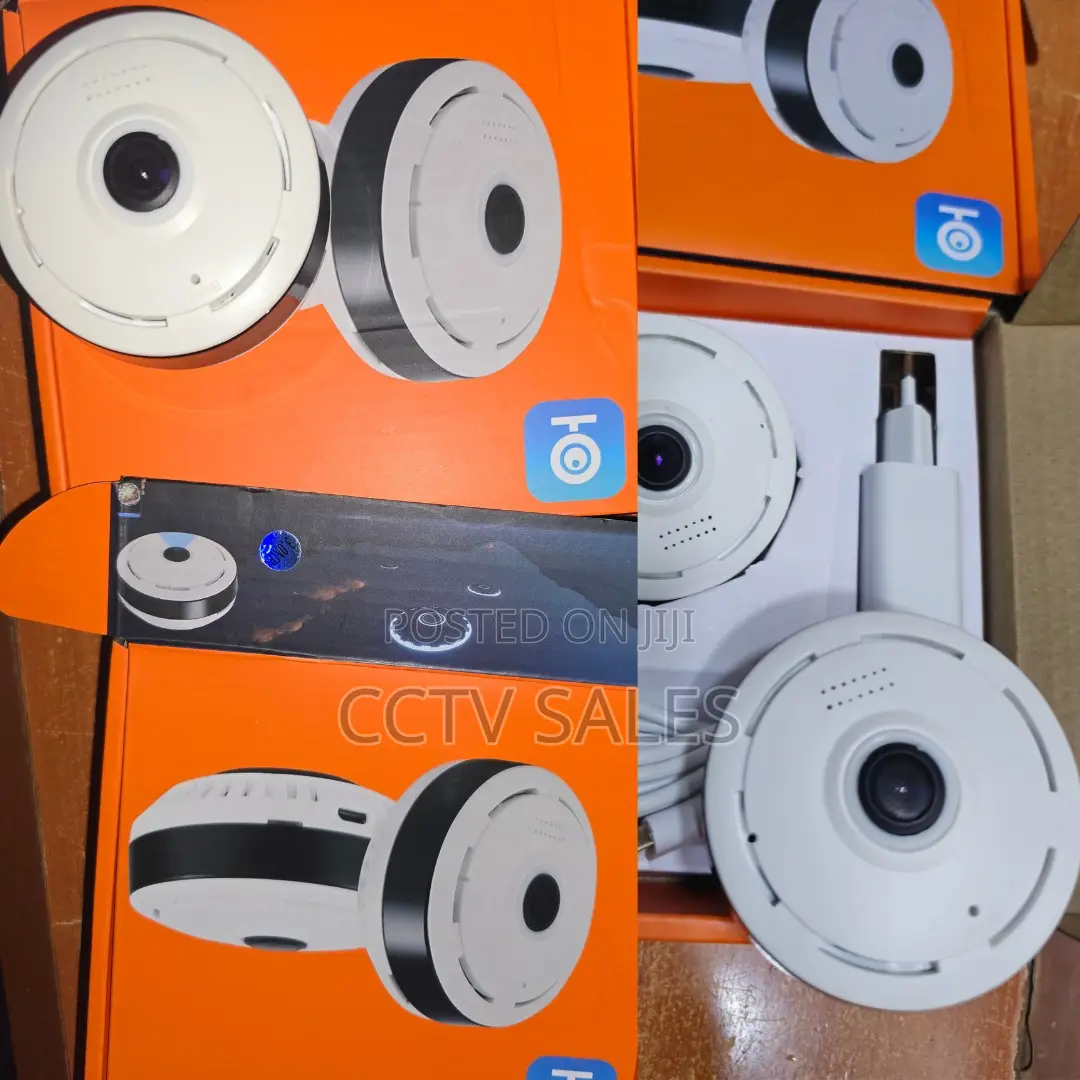 360° Panoramic 3mp Indoor Home Camera V380pro App