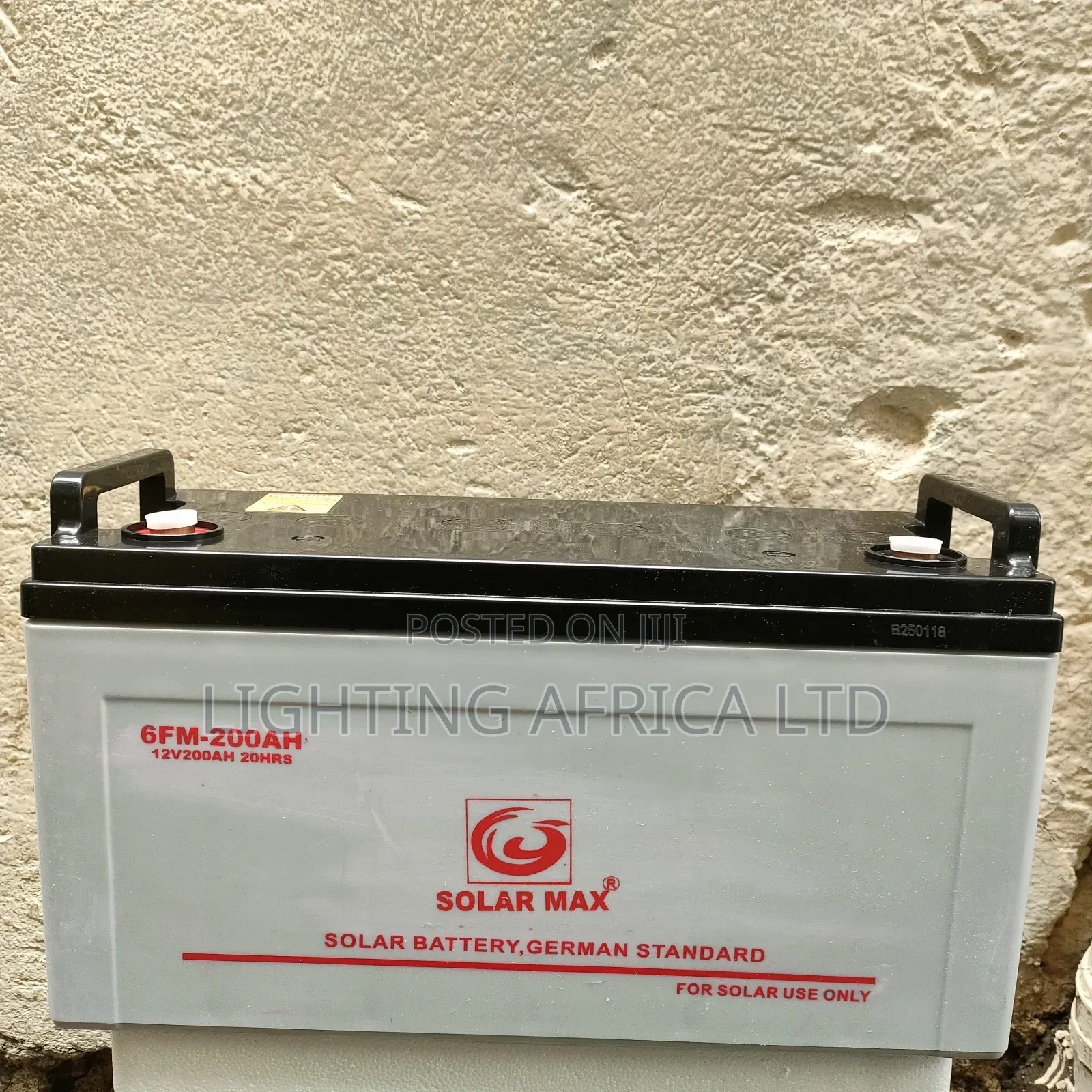 Brand New Solarmax Maintenance Free Battery 200ah/10hrs