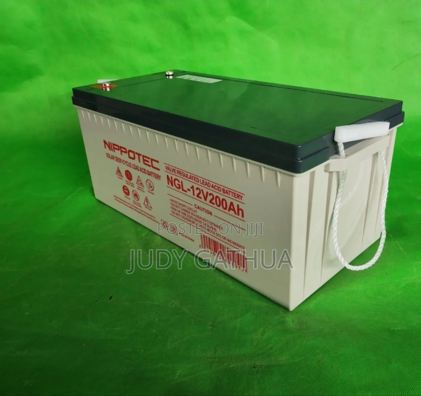 Nipotech Battery 200ah Dry Cell