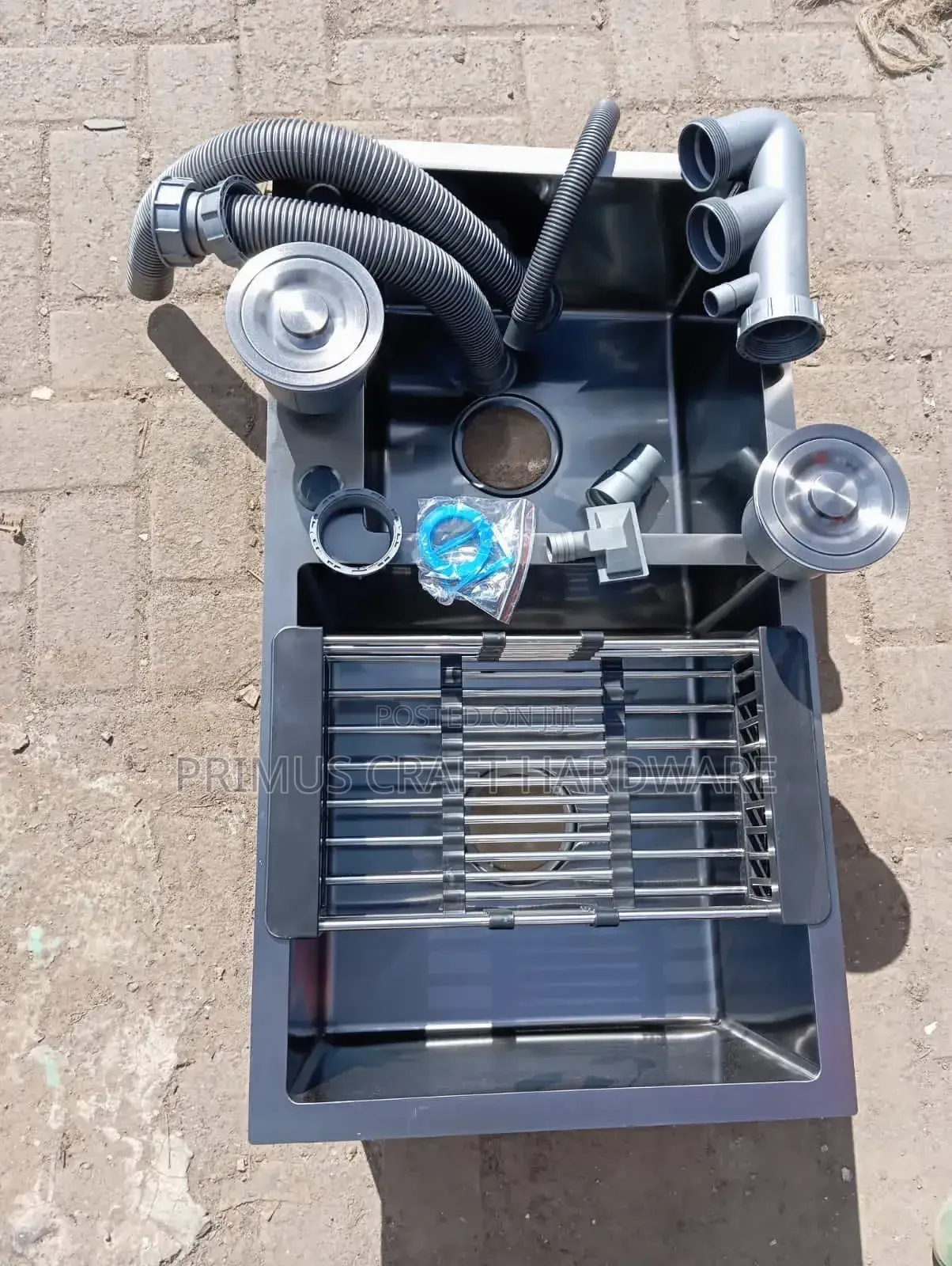 Kitchen Sink-Frencia Heavy Duty Double Bowl