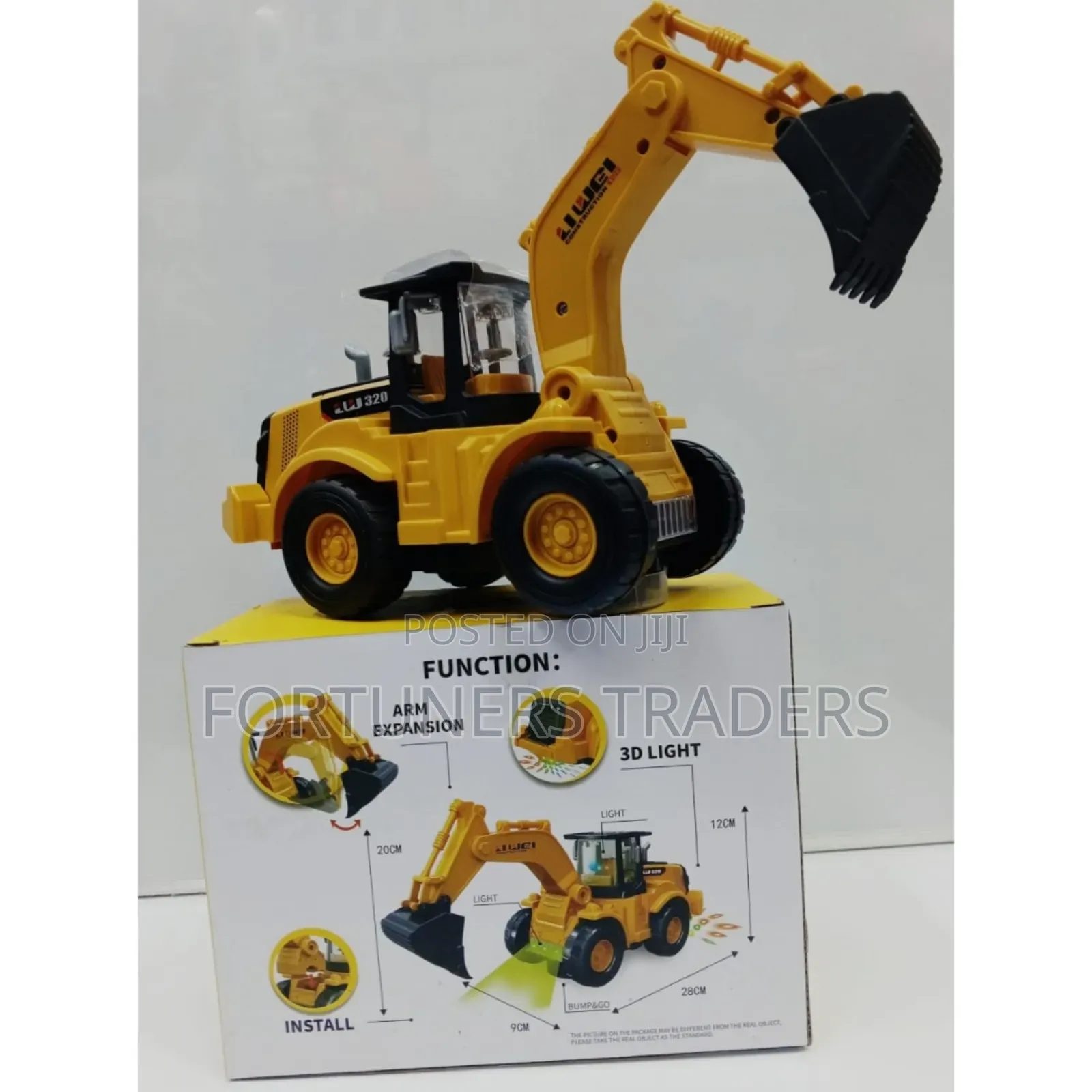 Excavator Toy Truck for Kids