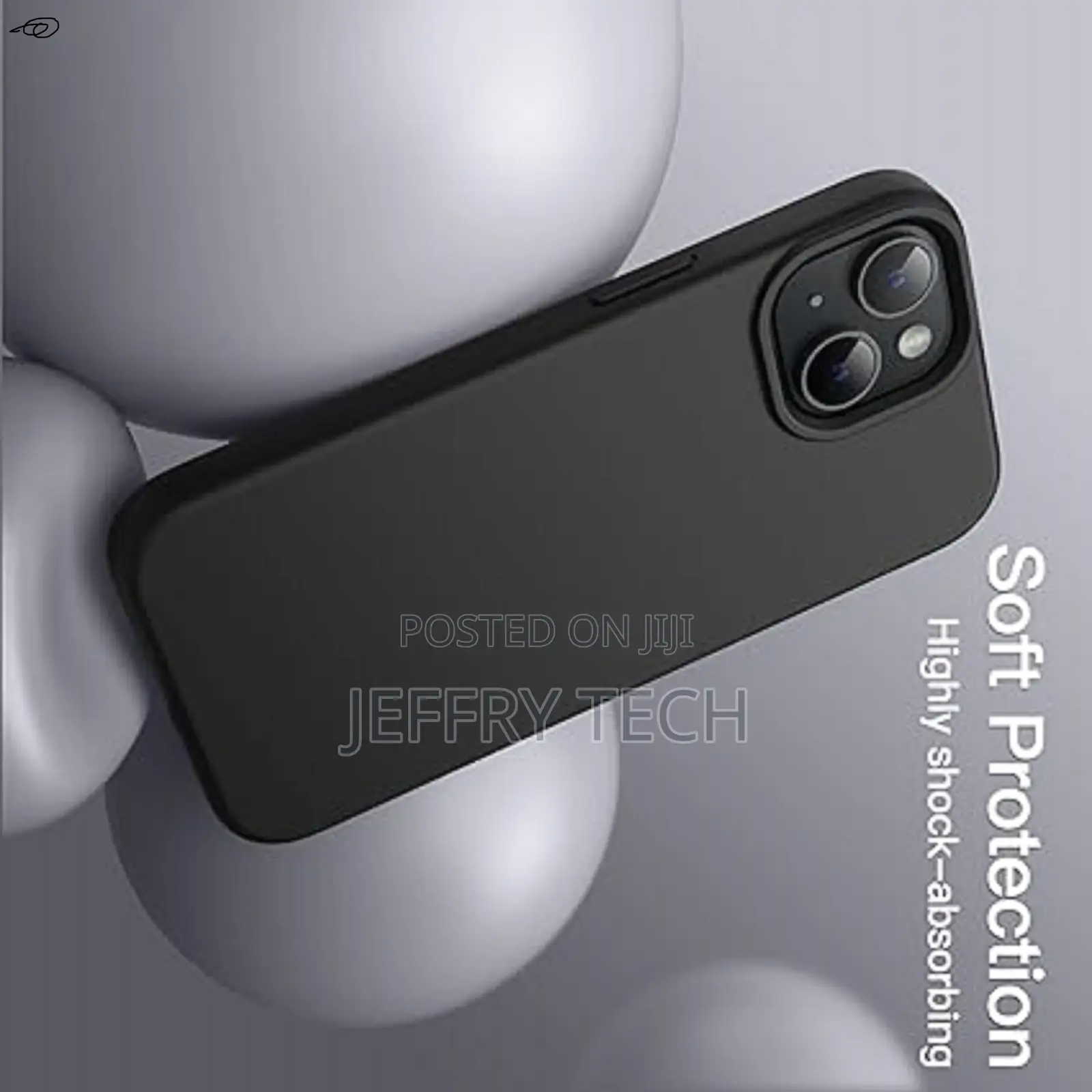 Jetech Silicone Case for iPhone 13 Silky-Soft Touch