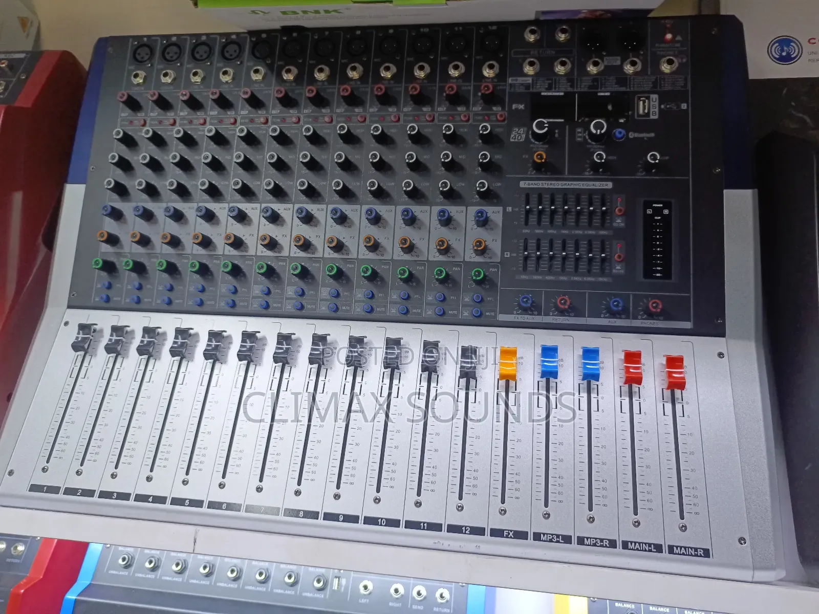 Pro Mixer 12 Channel Sound Kingdom,