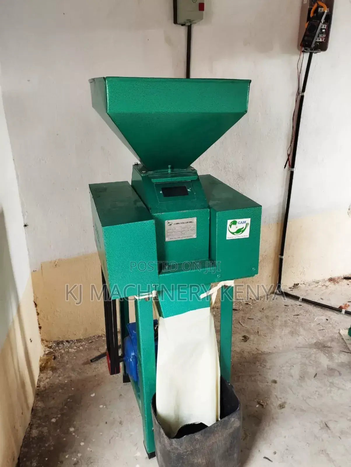 Complete Grade 1 Maize Flour Milling Set – Crusher + Roller Mill