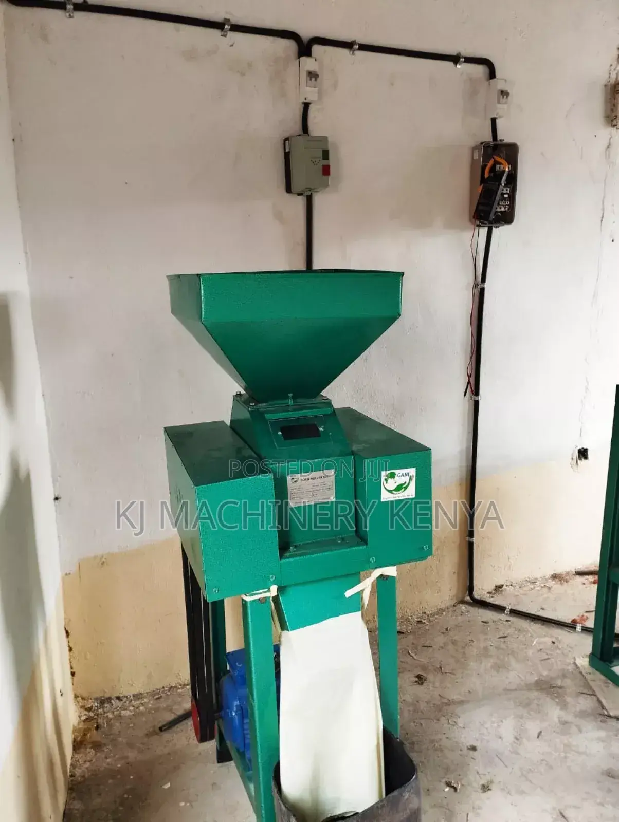 Complete Grade 1 Maize Flour Milling Set – Crusher + Roller Mill