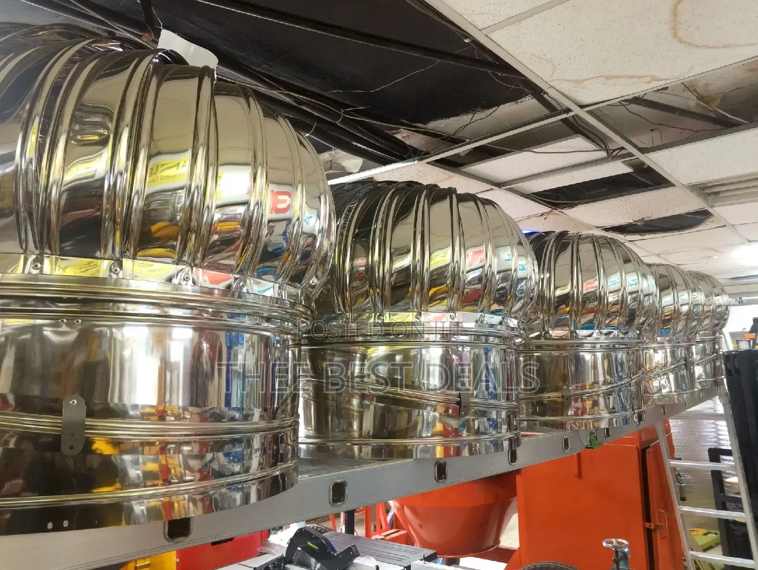 600 Mm Roof Cyclones/ Roof Vents