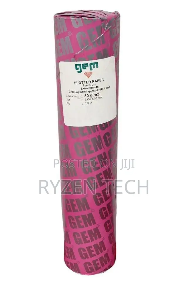 Plotter Paper A0 Size 36" 90gsm