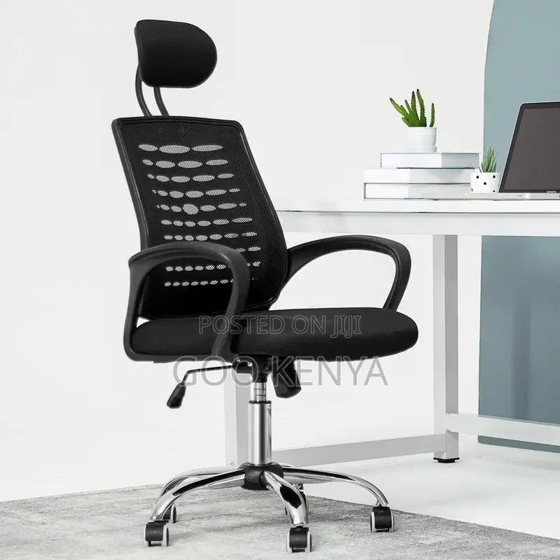 Office Chair ; Headrest Ergonomic Office Chair