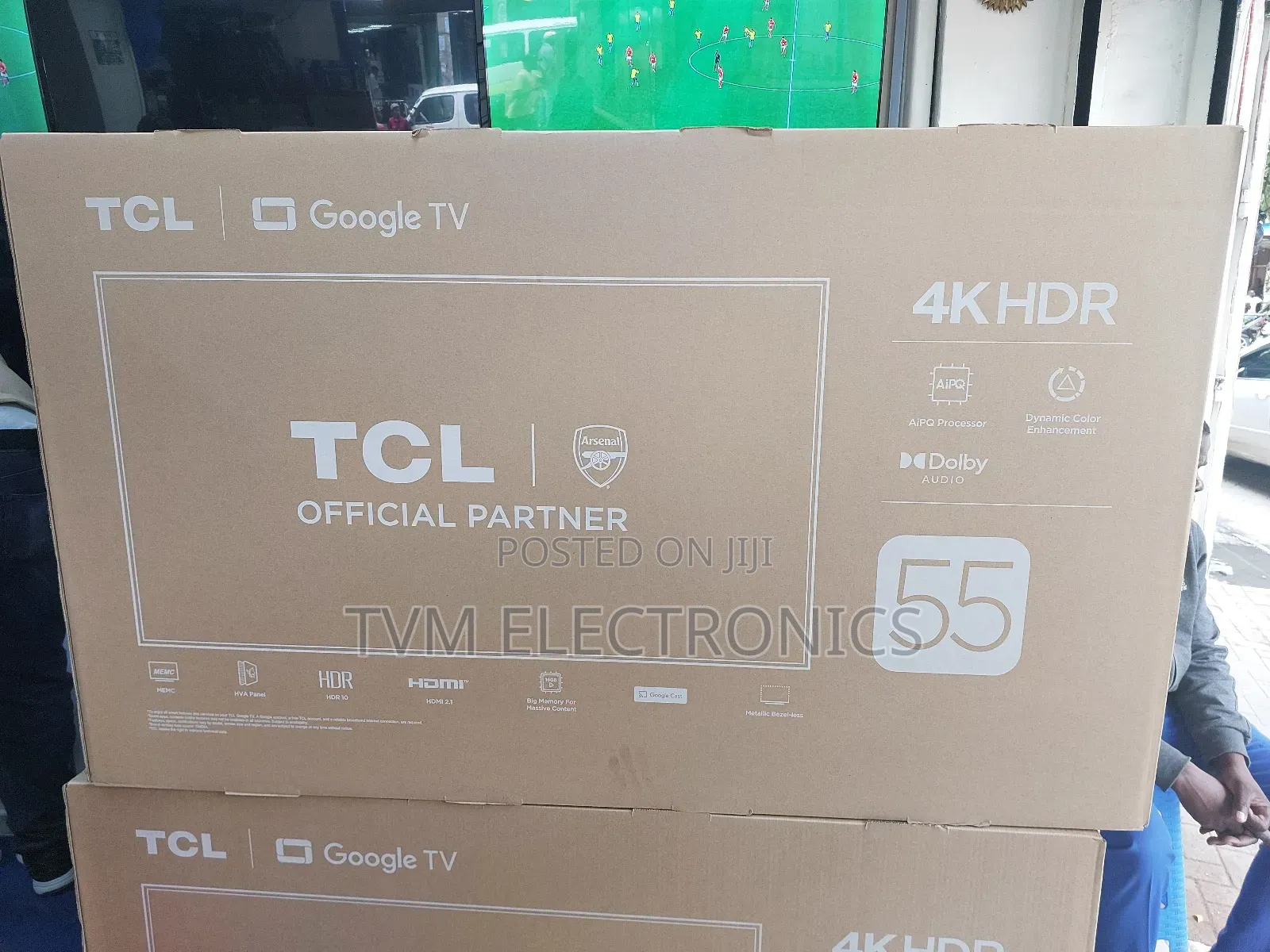 TCL 55" V6c( New 2025) HDR Google Tv