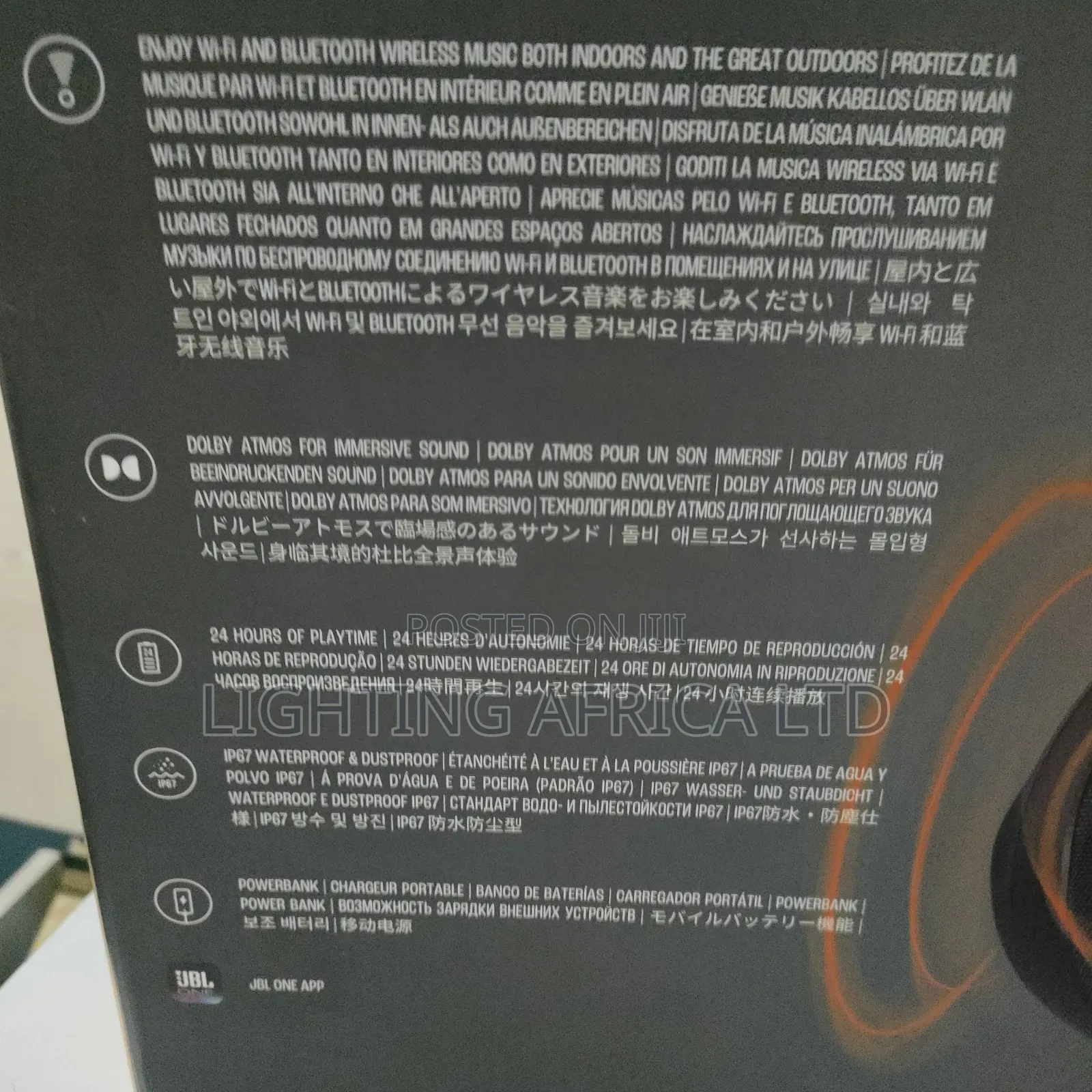 Boomer Box JBL Speaker Wifi Enabled
