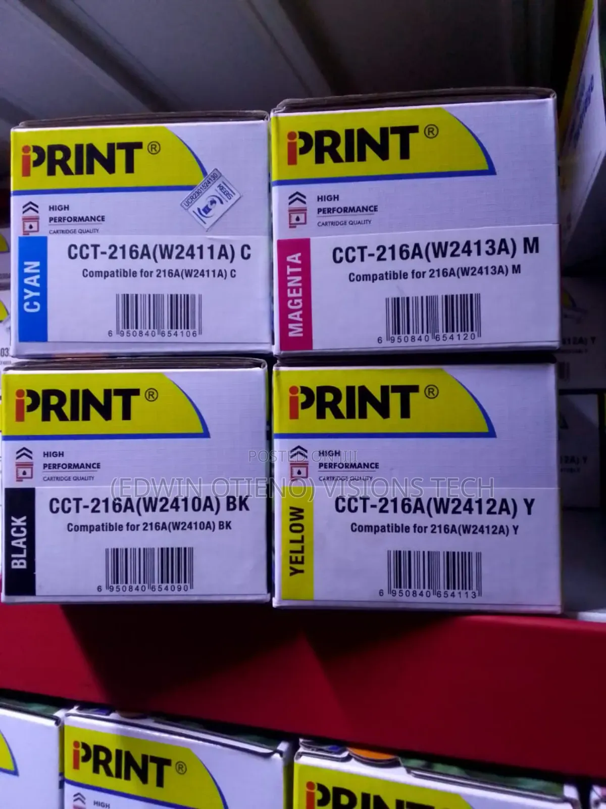 Iprint 216a Compatible Color Toner