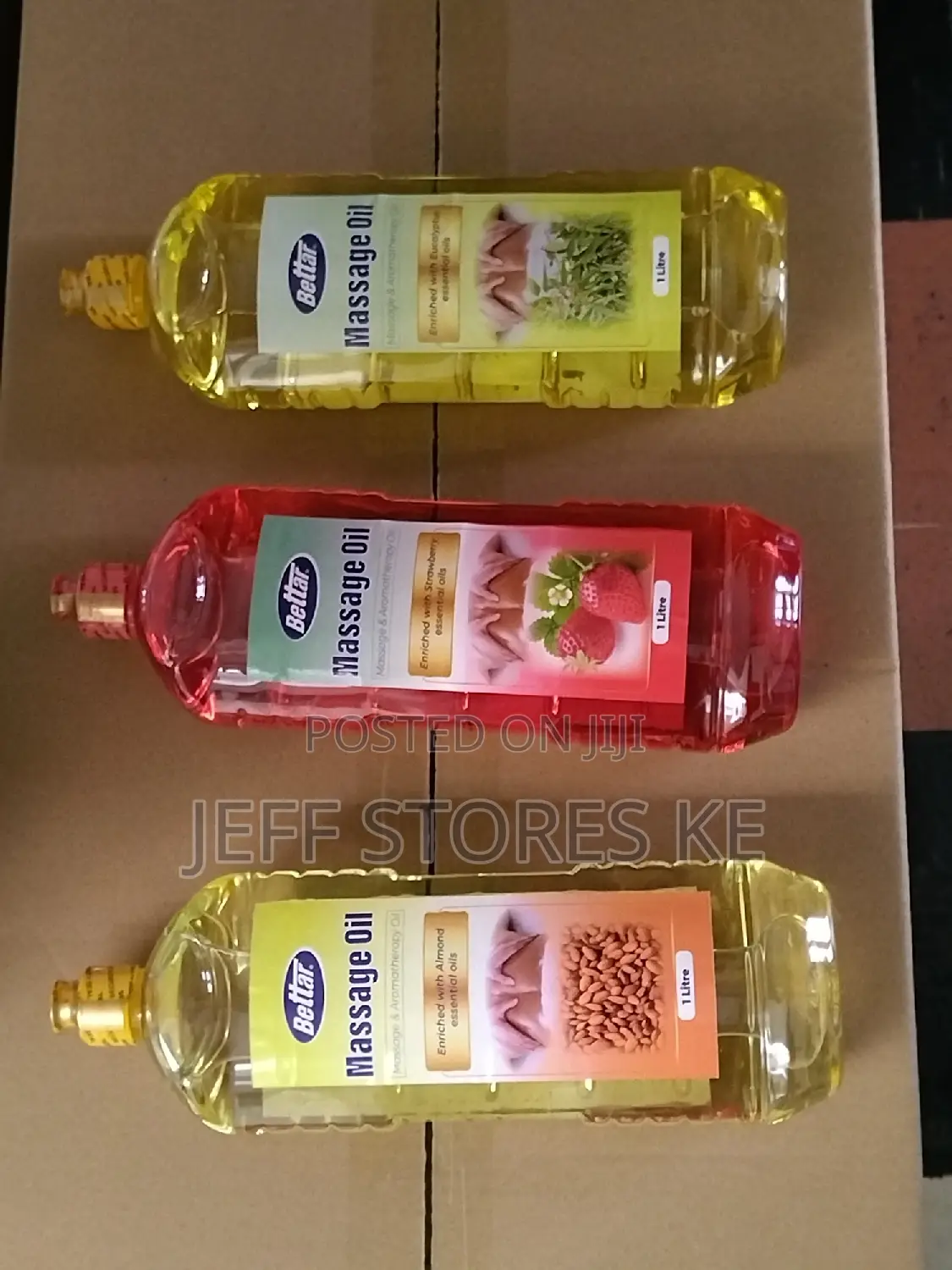 Different Flavor Massage Oil