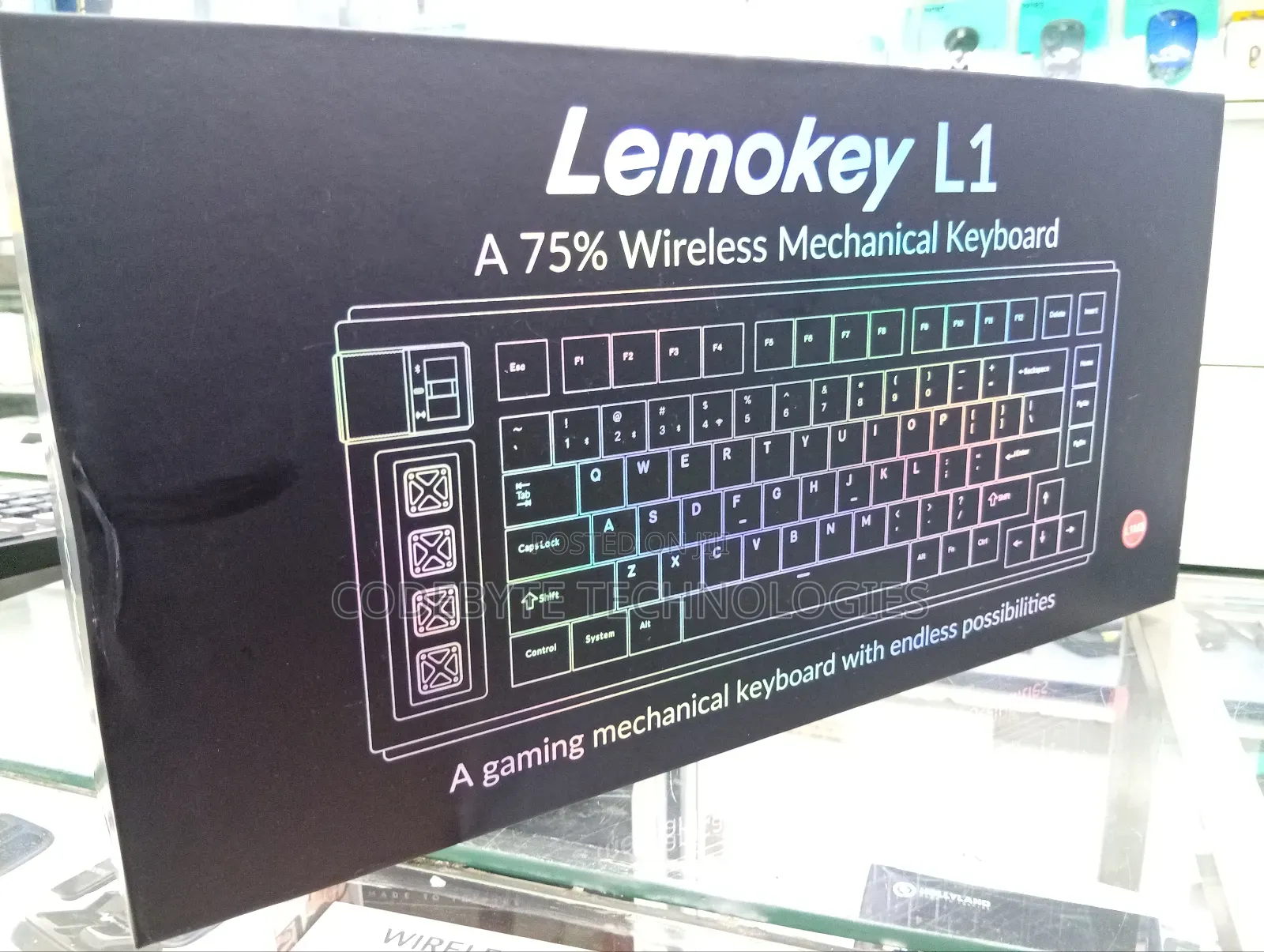 Lemokey L1 QMK Wireless Custom Mechanical Keyboard