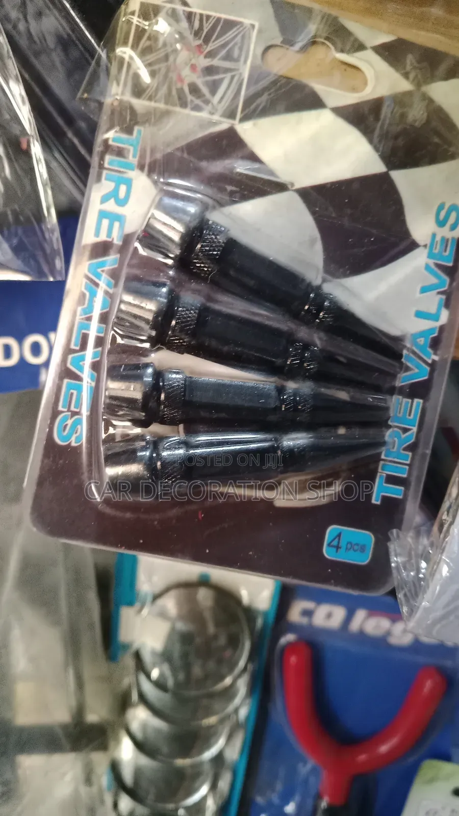 4pc Different Colors Bullet Designed Nozzle Valve Caps