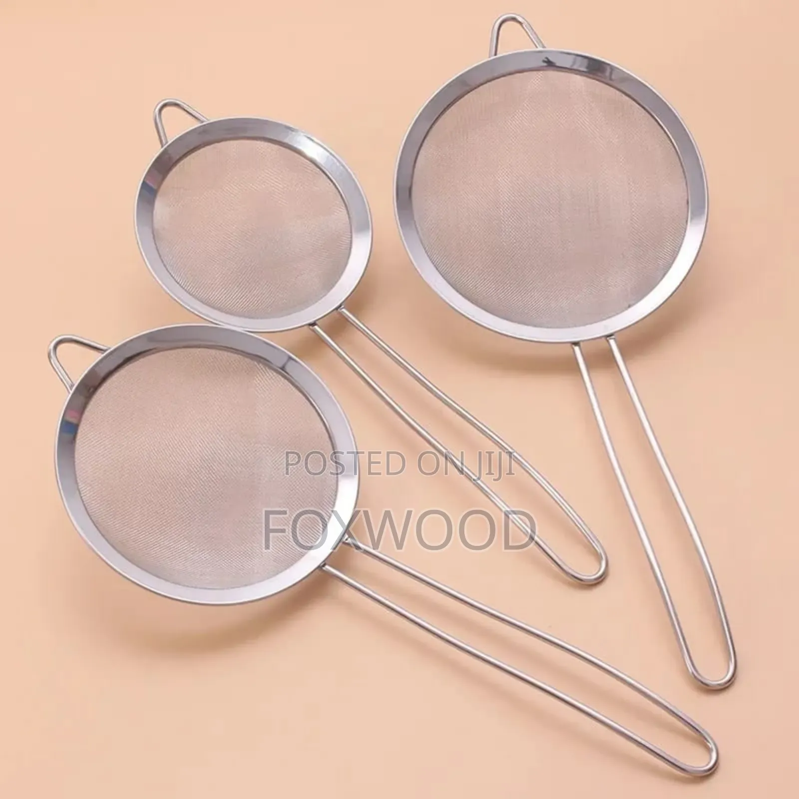 3 in 1 Metallic Sieve, Now Available