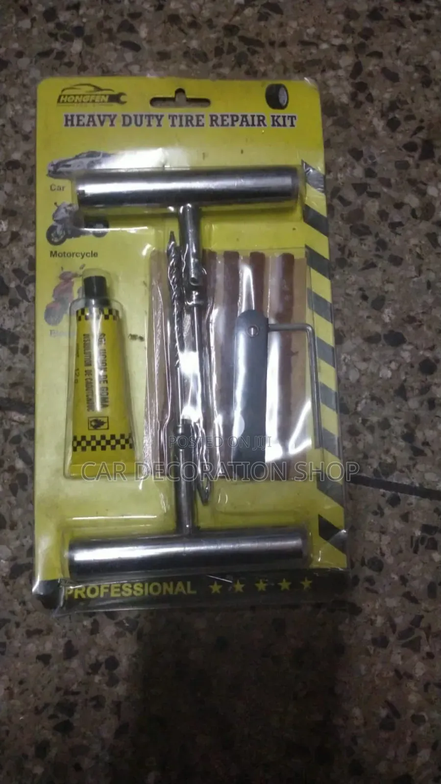Full Metallic Tire Repair Kit