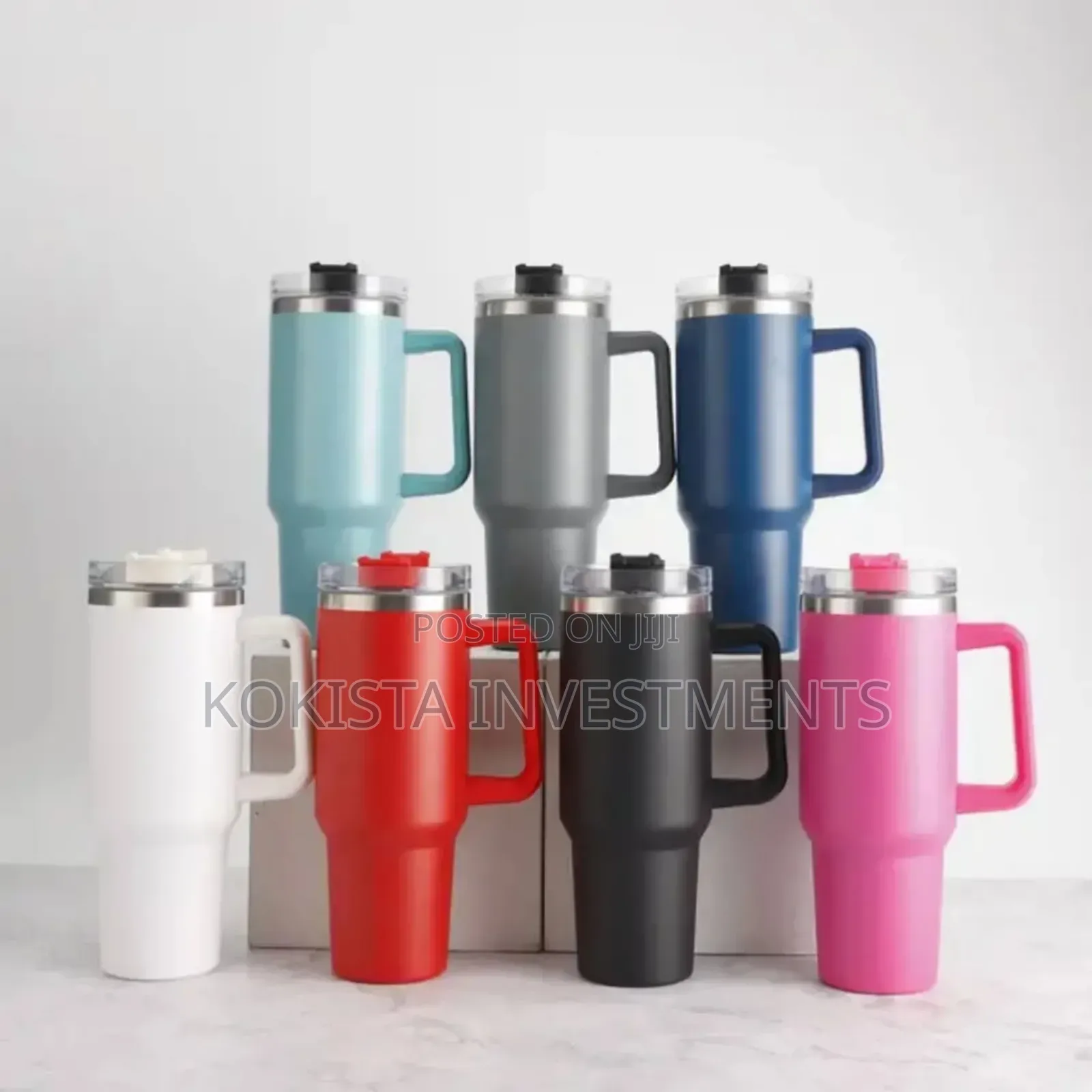 Stanley Mugs With Handle and Straw