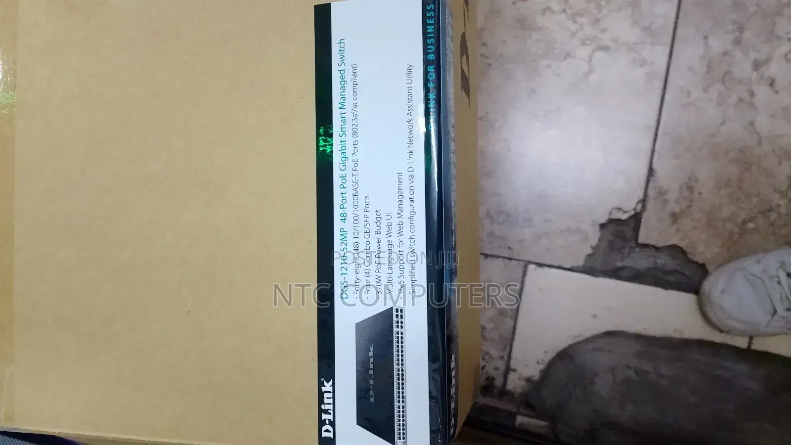 Dlink DGS-1210-52mp 48-Portbaset Poe + 4 Gigabit