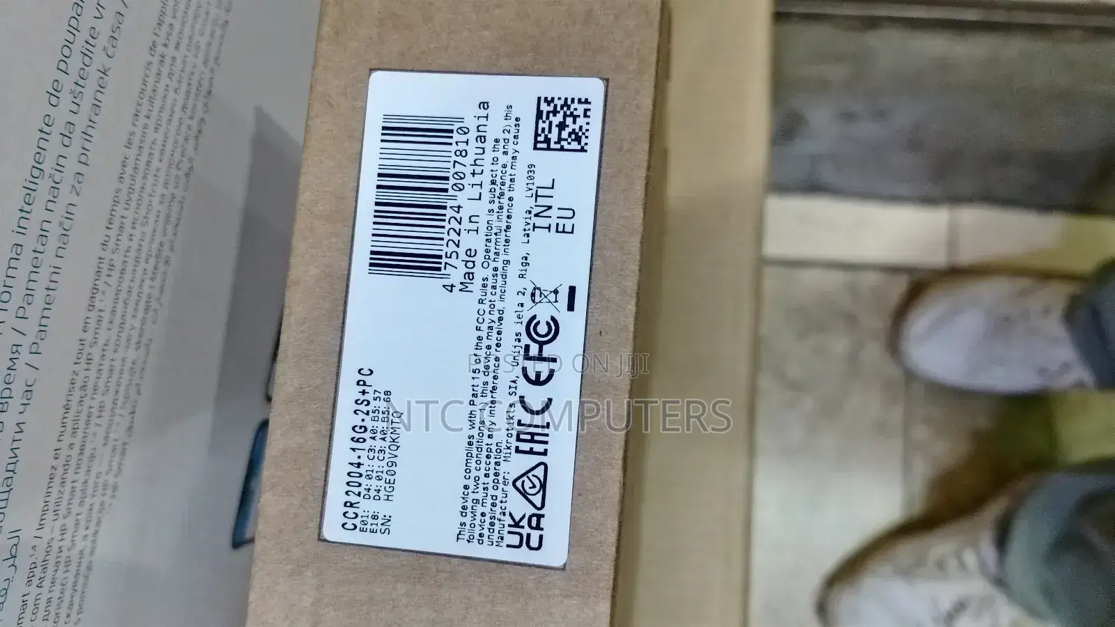 Mikrotik Ccr2004-16g-2s+Pc Ethernet Router 16x Gigabit Ether