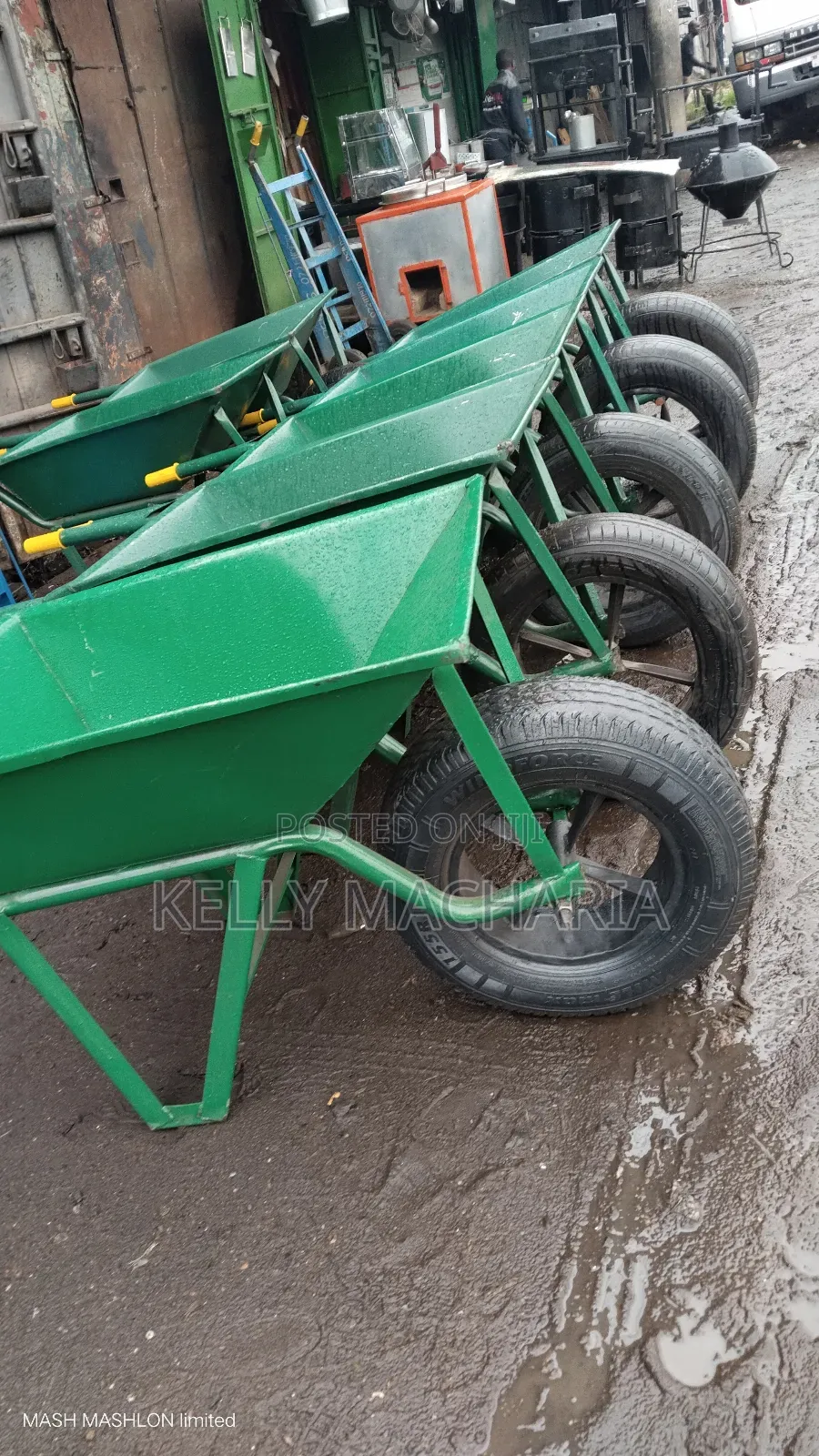 Heavy Duty Wheelbarrow's