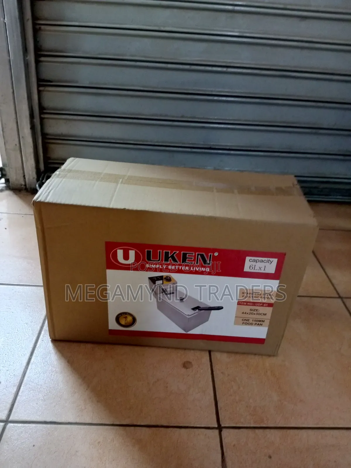Uken Electric Deep Fryer 6l