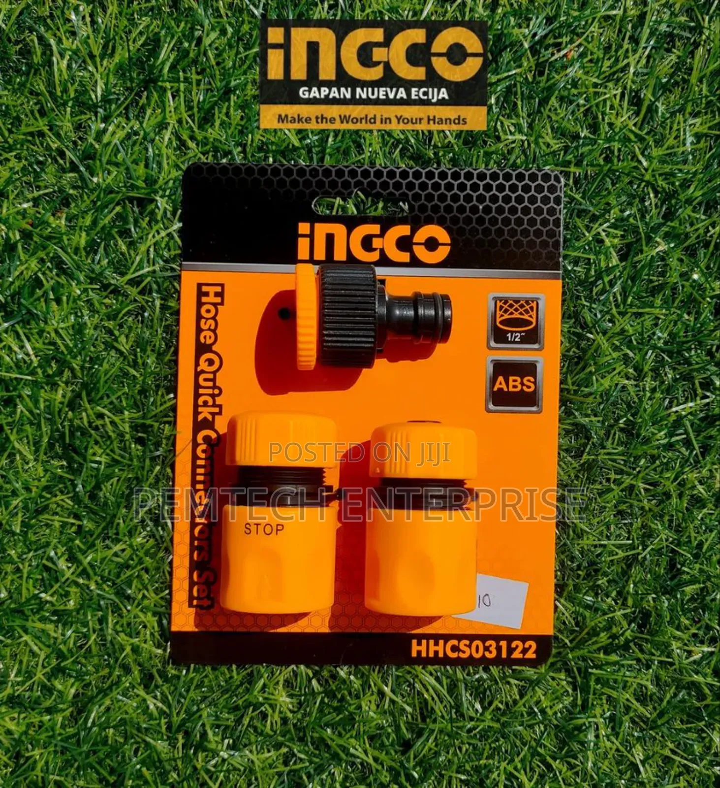 Set of 3 Ingco Washer Connectors