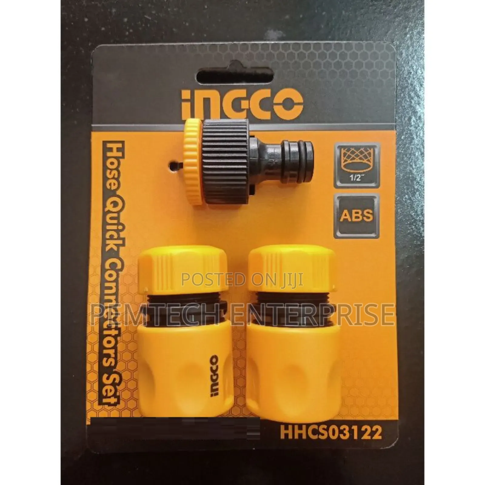 Set of 3 Ingco Washer Connectors