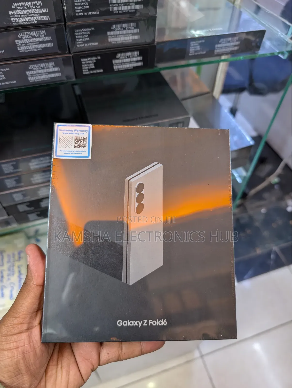 New Samsung Galaxy Z Fold6 512 GB Purple