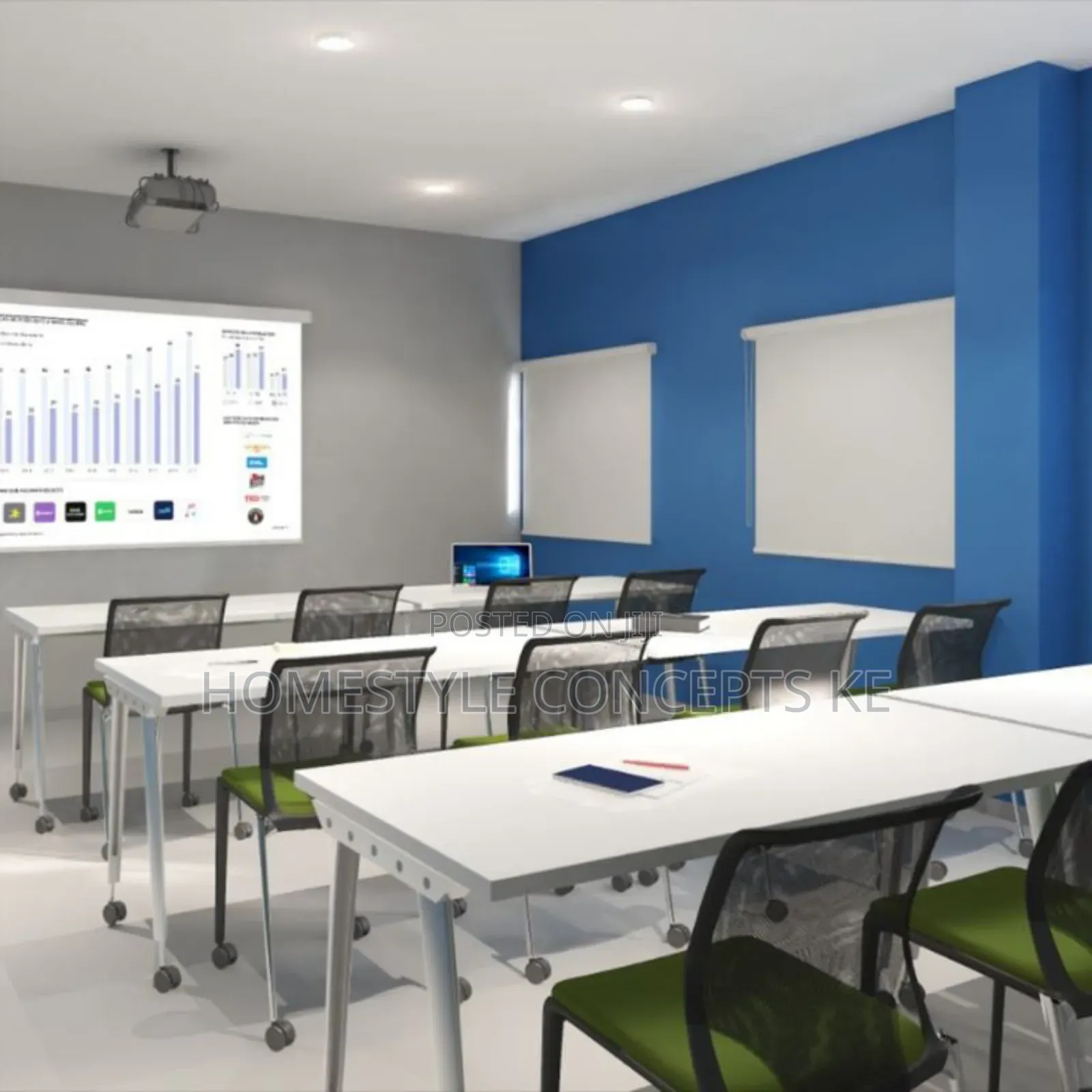 Modern Office Conference Hall Design and Fix.