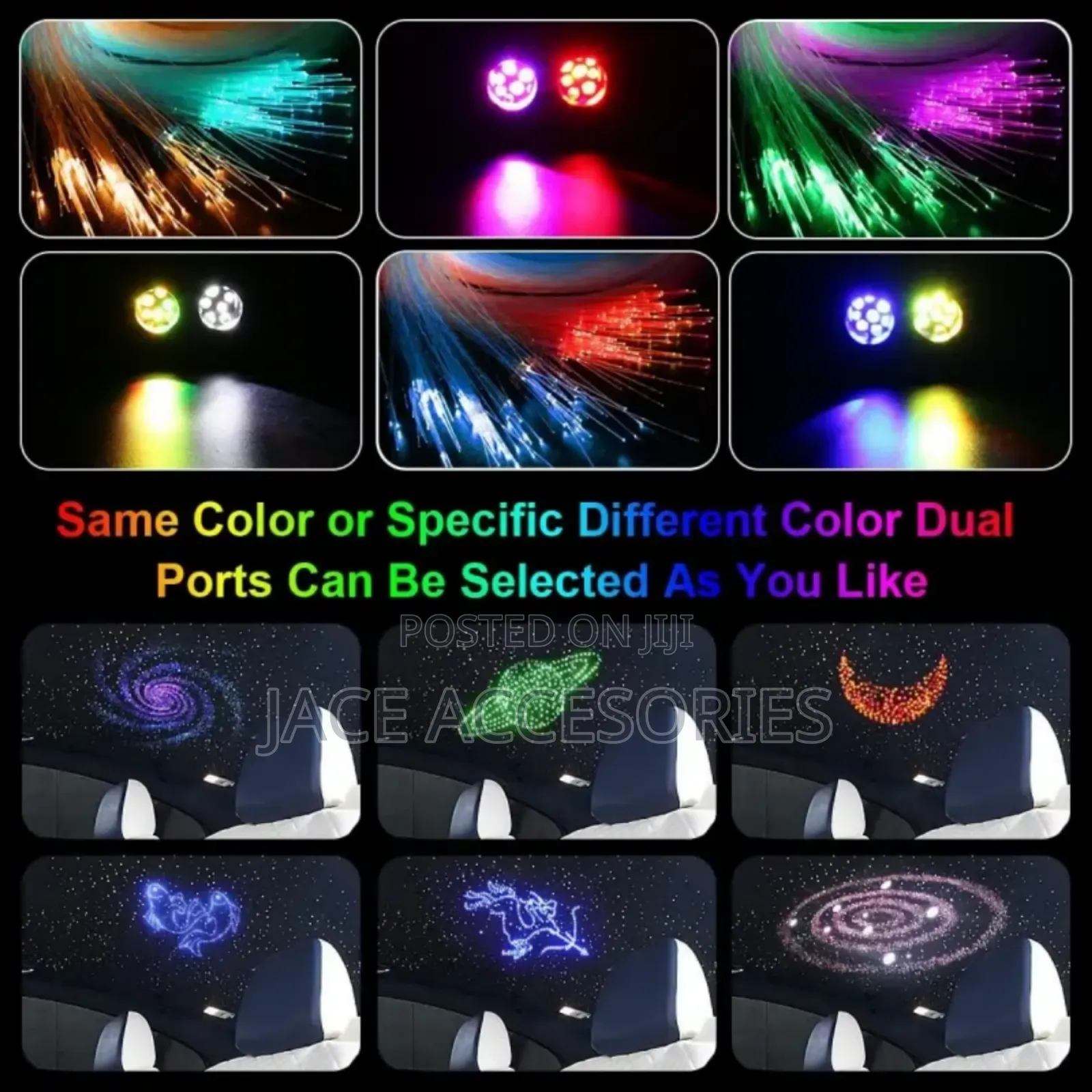 20w Rgbw Fibre Optic Ceiling Lights