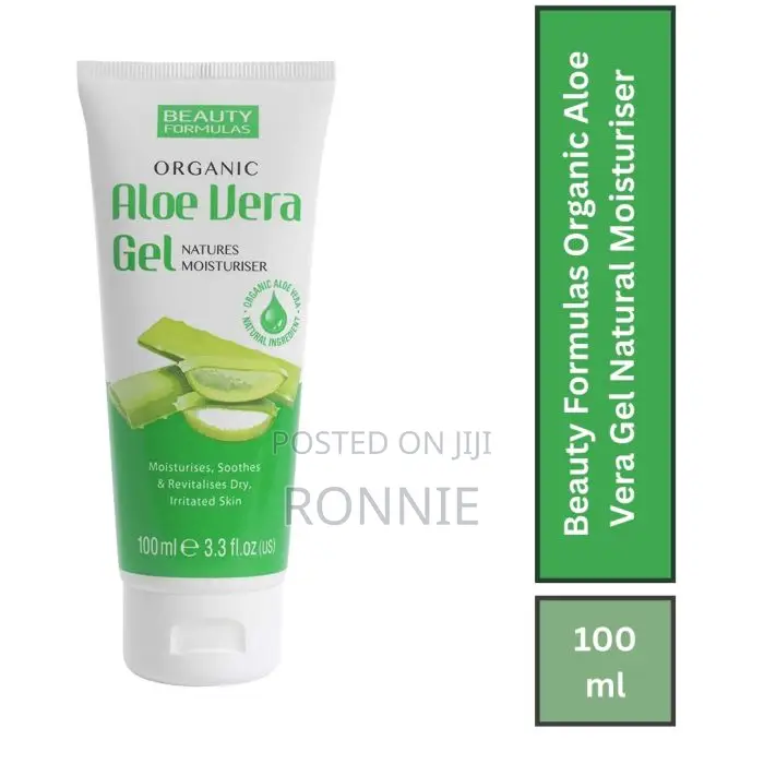 Beauty Formulas Organic Aloe Vera Gel Natural Moisturiser