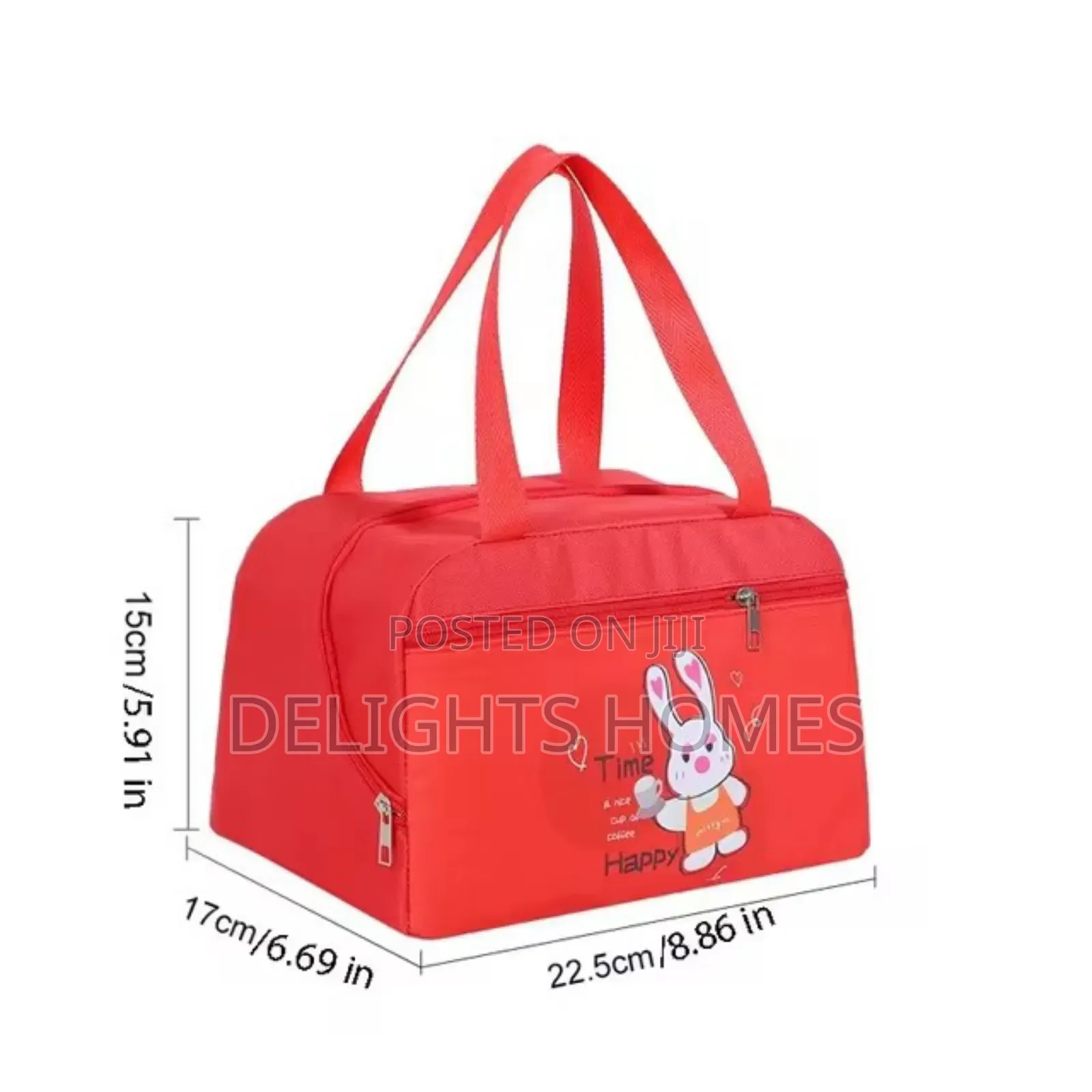 Oxford Cloth Insulated Lunch Bag-Ha